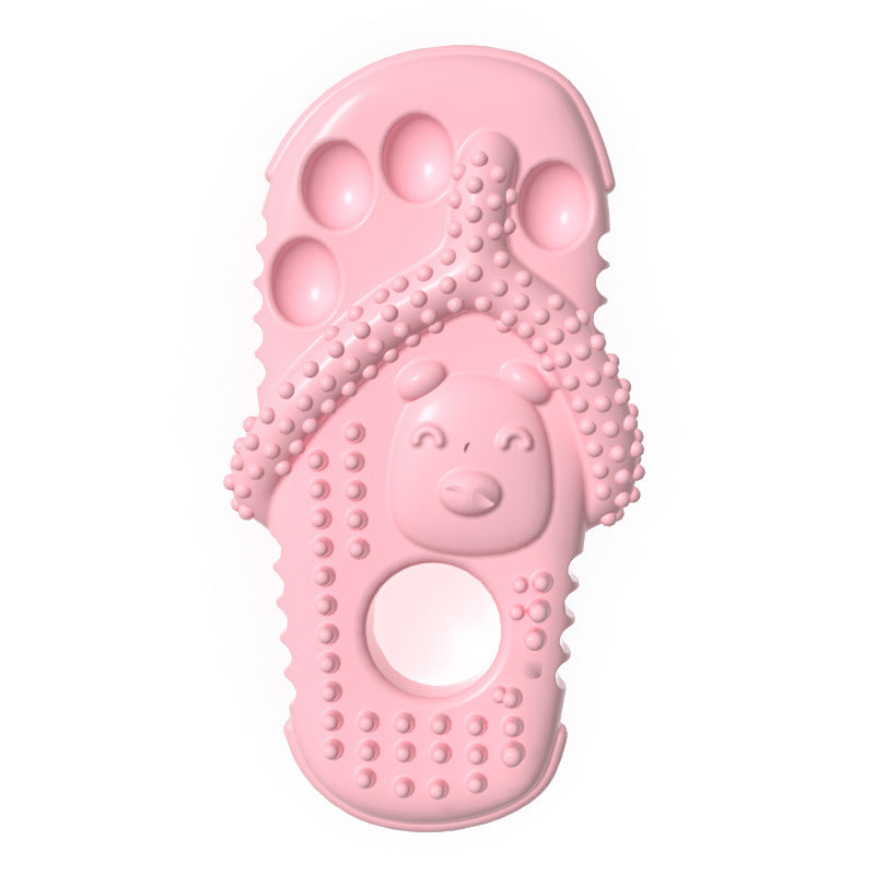 Slippers Shaped Teething Stick Dog Toy | Chewable Cat and Dog Toy