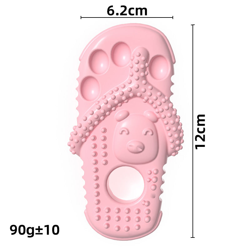 Slippers Shaped Teething Stick Dog Toy | Chewable Cat and Dog Toy