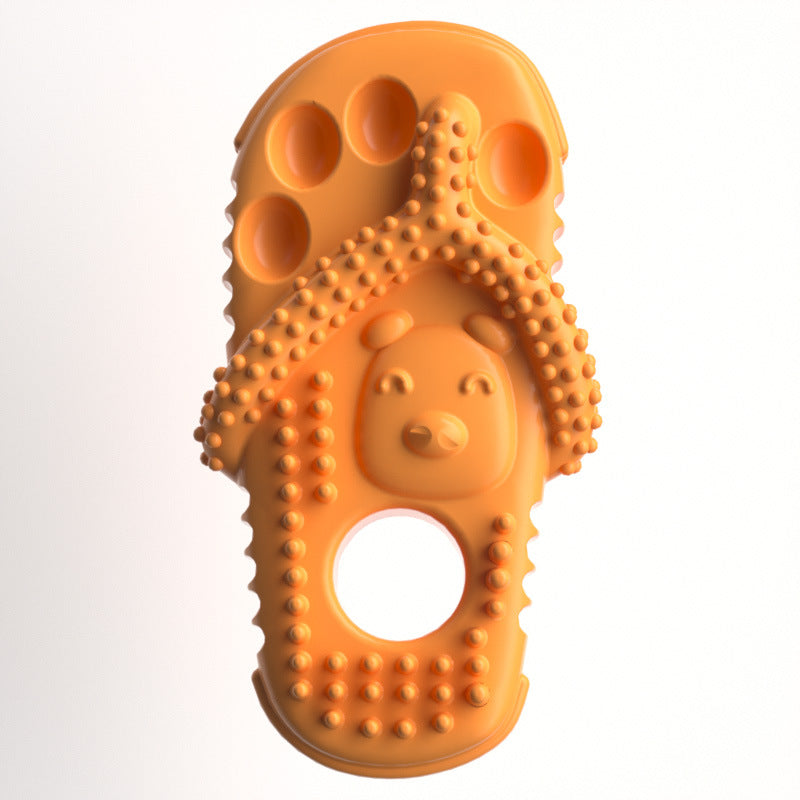 Slippers Shaped Teething Stick Dog Toy | Chewable Cat and Dog Toy
