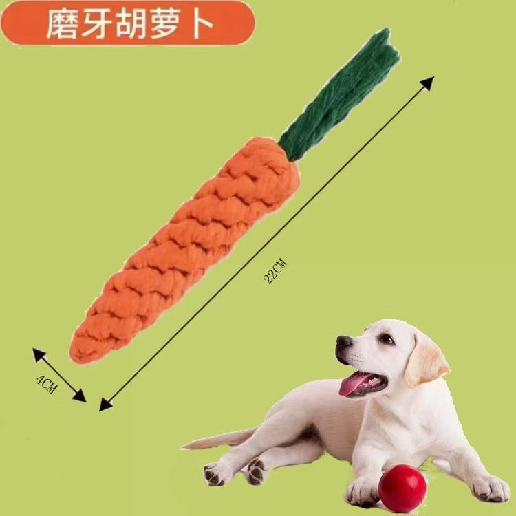 dog toy | chew rope strong and bite-resistant dog teething stick