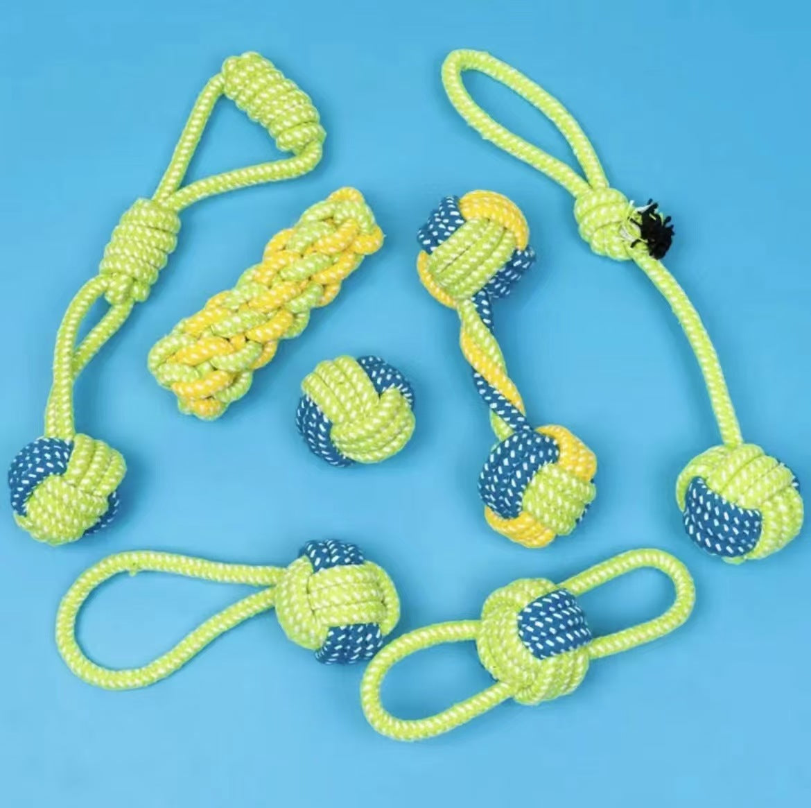dog toy | chew rope strong and bite-resistant dog teething stick